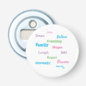 Kwig Life Tm Flaschenöffner (Vorderseite)