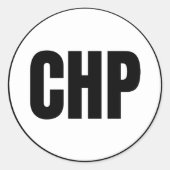 KWK - Rundlaufaufkleber für den Kreis Runder Aufkleber (Vorderseite)