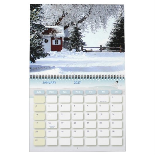 KWWL TV Debut Kalender (Jan 2027)