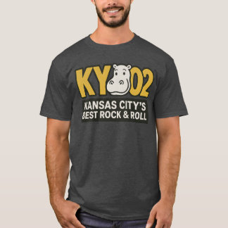 KY 102 Kansas City Rock Radio Vintag T-Shirt