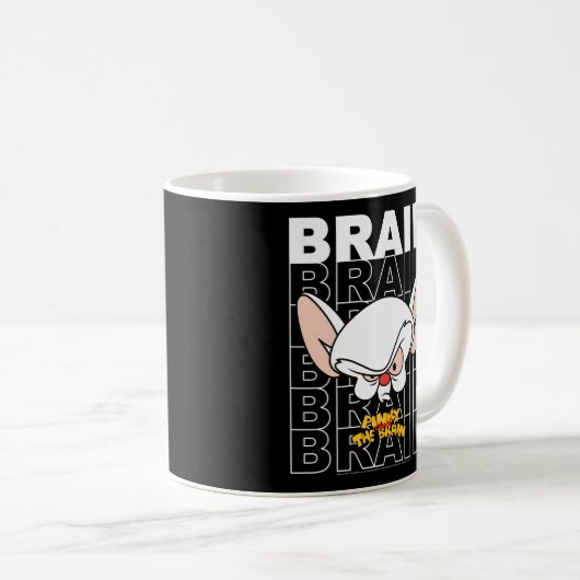 Ky und der Brain Text Stack Big Face Kaffeetasse (VorderseiteRechts)