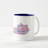 KY Word Cloud (V1 Pink) Kaffeemaschine Tasse (VorderseiteRechts)