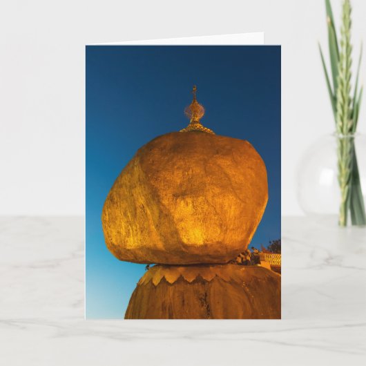 Kyaiktiyo Pagoda Karte (Vorderseite)