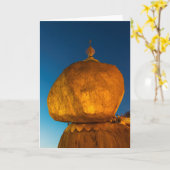Kyaiktiyo Pagoda Karte (Gelbe Blume)