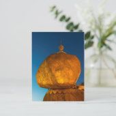 Kyaiktiyo Pagoda Postkarte (Stehend Vorderseite)