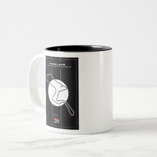 Kyalami Zweifarbige Tasse (Vorderseite Links)