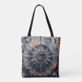 Kyanite-Mandala-Tasche Tasche (Rückseite)