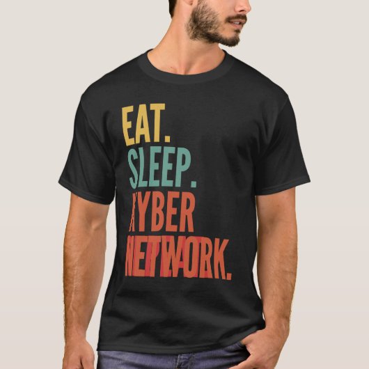 Kyber Network Crypto Eat Sleep Kyber Network Repea T-Shirt (Vorderseite)