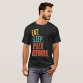 Kyber Network Crypto Eat Sleep Kyber Network Repea T-Shirt (Vorne ganz)