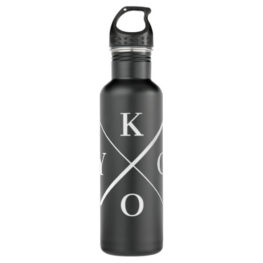 KYGO Logo Merchandise Essential T Shirt Edelstahlflasche (Vorderseite)