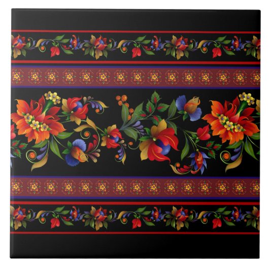 Kyiv Black Fliese (Vorderseite)