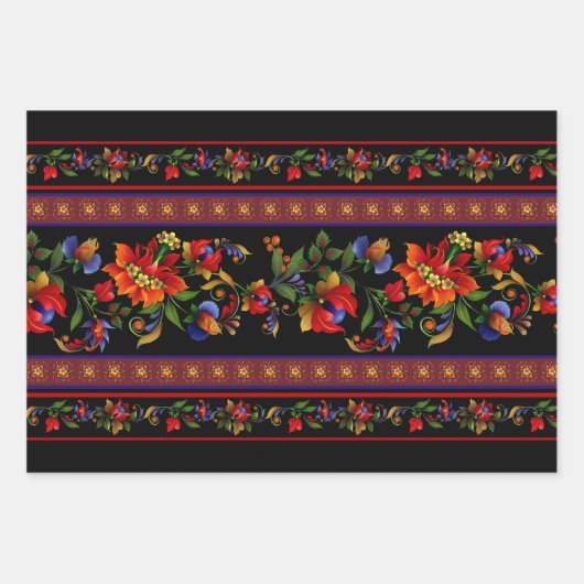 Kyiv Black Geschenkpapier Set (Vorderseite 3)