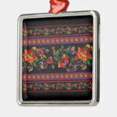 Kyiv Black Silbernes Ornament (Links)