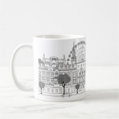 Kyiv Illustratin Mug Kaffeetasse (Links)