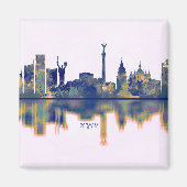 Kyiv Skyline Magnet (Vorne)