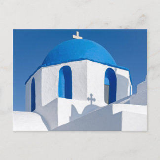 Kykladen Griechische Kirchenkuppel Postkarte