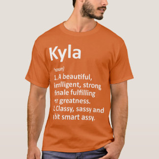 KYLA Definition Personalized Name Funny Christmas T-Shirt