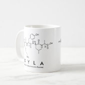 Kyla Peptid-Namen-Tasse Kaffeetasse (Vorderseite Links)