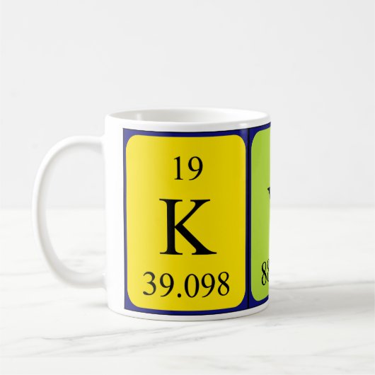 Kyla Periodenname Tasse (Links)