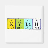 Kylah-Periodenmagnet Magnet (Vorne)