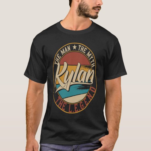 Kylan The man the myth the legend T-Shirt (Vorderseite)