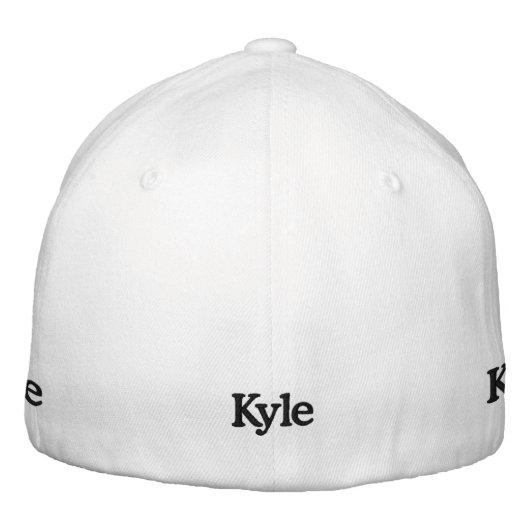 Kyle bestickte Männer Name, Bestickte Baseballkappe (Rückseite)