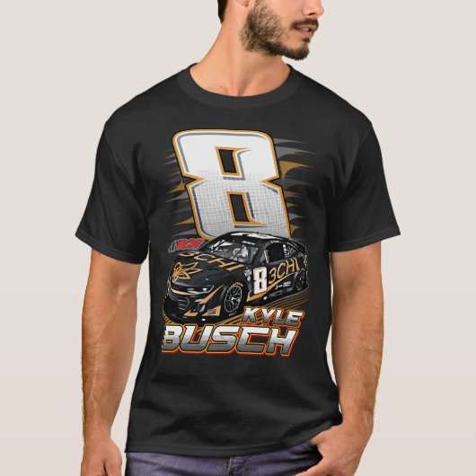 Kyle Busch 8 Rcr T-Shirt (Vorderseite)