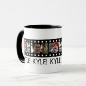 "KYLE!  KYLE!  KYLE! " TASSE (Vorderseite Links)