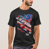 Kyle Larson 5 Valvoline T-Shirt (Vorderseite)