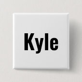 Kyle Mens Name Button (Vorderseite)