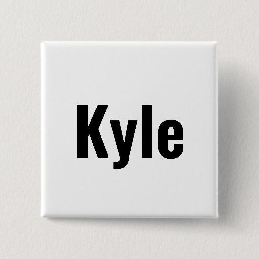 Kyle Mens Name Button (Vorderseite)