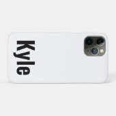 Kyle Mens Name Case-Mate iPhone Hülle (Rückseite (Horizontal))