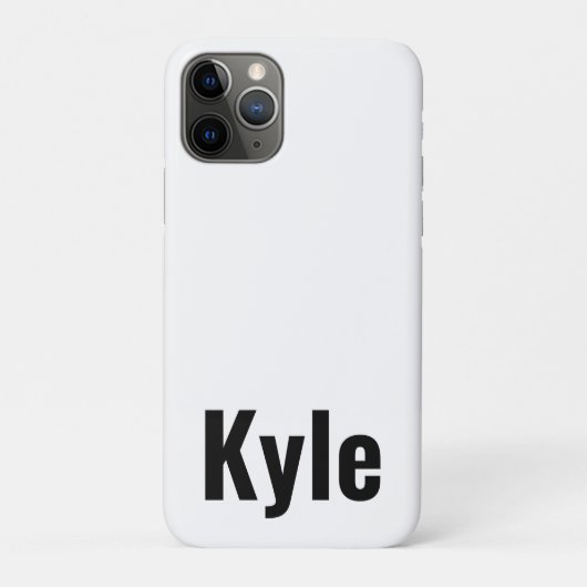 Kyle Mens Name Case-Mate iPhone Hülle (Rückseite)