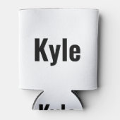 Kyle Mens Name Dosenkühler (Vorderseite)