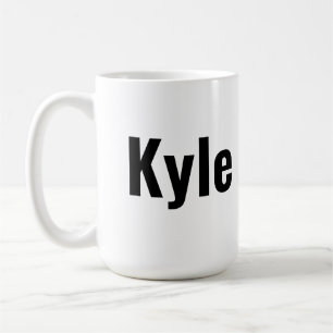Kyle Mens Name Kaffeetasse