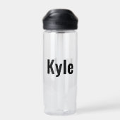 Kyle Mens Name Trinkflasche (Rückseite)