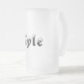 Kyle-Name Art-Mattierte Tasse (VorderseiteRechts)