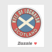 Kyle of Lochalsh, Schottland Aufkleber (Blatt)