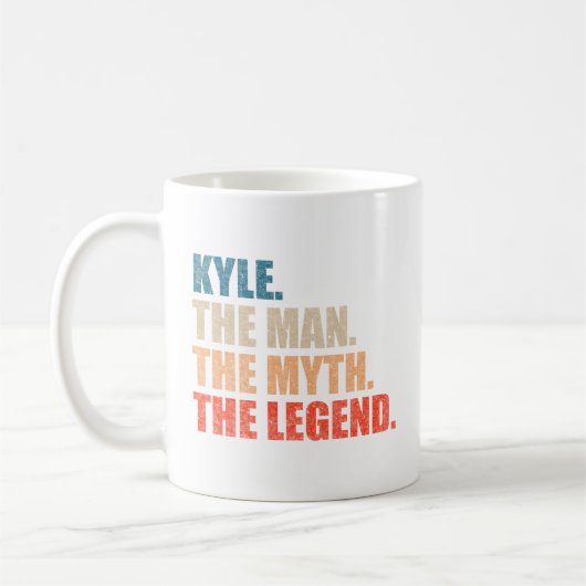 Kyle The Man The Myth The Legend Kaffeetasse (Links)