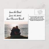 Kyle und Kelly heiraten! Ankündigungspostkarte (Rückseite)