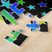 "KYLE" Vorname, Spaß "GLÜCKLICHER GEBURTSTAG" Puzzle (Seite)