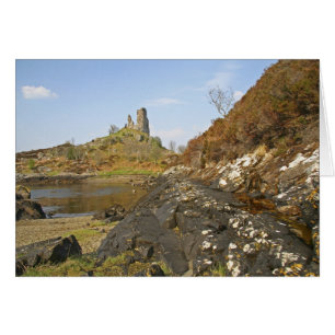 Kyleakin, Schottland. Die alten Ruinen von