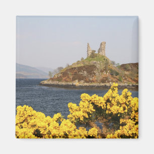 Kyleakin, Schottland. Die alten Ruinen von 2 Magnet