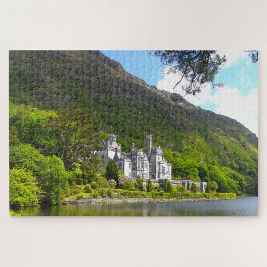 Kylemore Abbey Connemara Galway Irland. Puzzle (Horizontal)