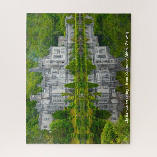 Kylemore Abbey Galway Ireland Jigsaw Puzzle (Vertikal)