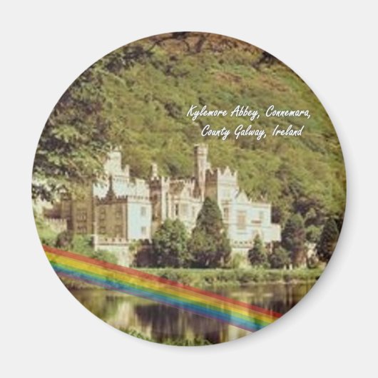 Kylemore Abbey Ireland - Design #2 Magnet (Vorne)