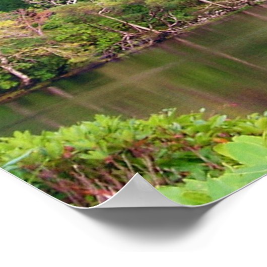 Kylemore Abbey Ireland Poster (Ecke)