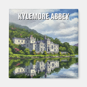 Kylemore Abbey Ireland Travel Magnet