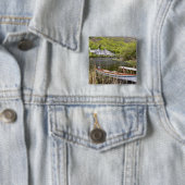 Kylemore Abbey, Irland. Abtei Kylemore Button (Beispiel)