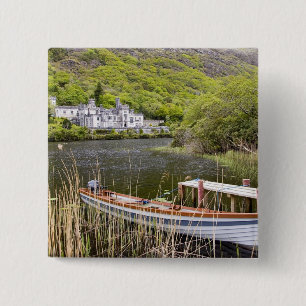 Kylemore Abbey, Irland. Abtei Kylemore Button